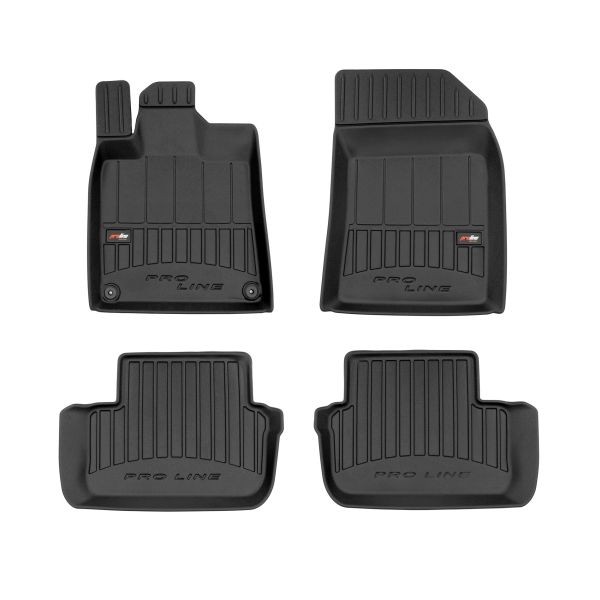 Rubber floor mats-FRG 3D407497- compatible  Peugeot 407