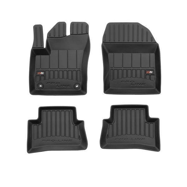 Rubber floor mats-FRG 3D407732 - compatible Toyota