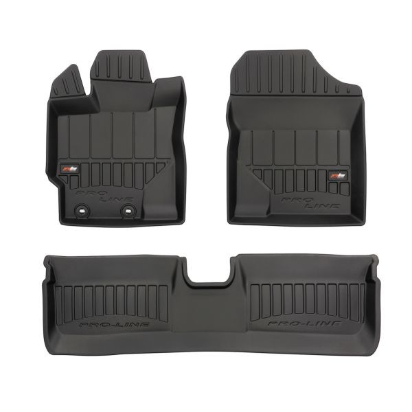 Rubber floor mats-FRG 3D407749-compatible Toyota Yaris