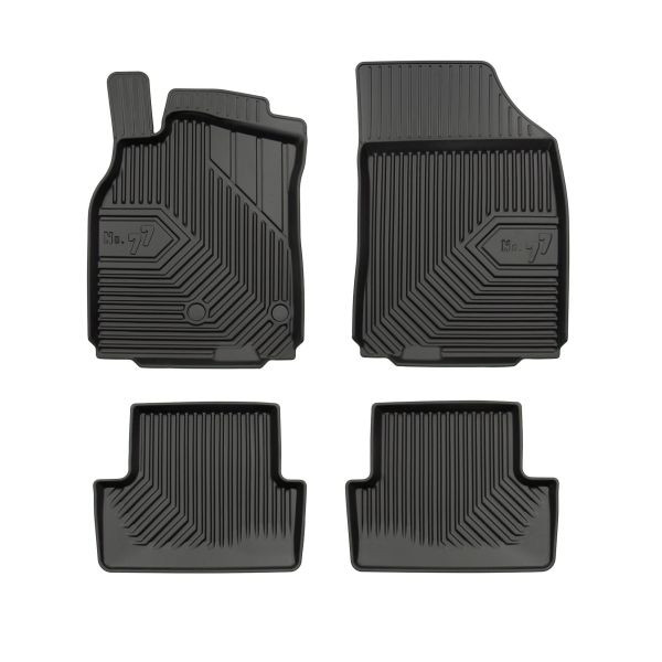 Rubber floor mats -FRG77407381- compatible  Renault Megane