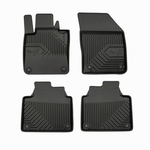 Rubber floor mats-FRG77408081- compatible  Volvo S90 II, V90 II 03.16