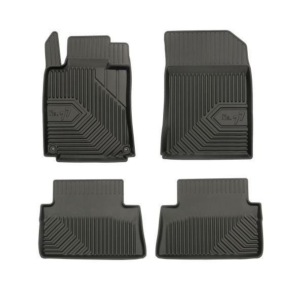 Rubber floor mats-FRG77408098- compatible  Peugeot 508 I 11.10-12.18