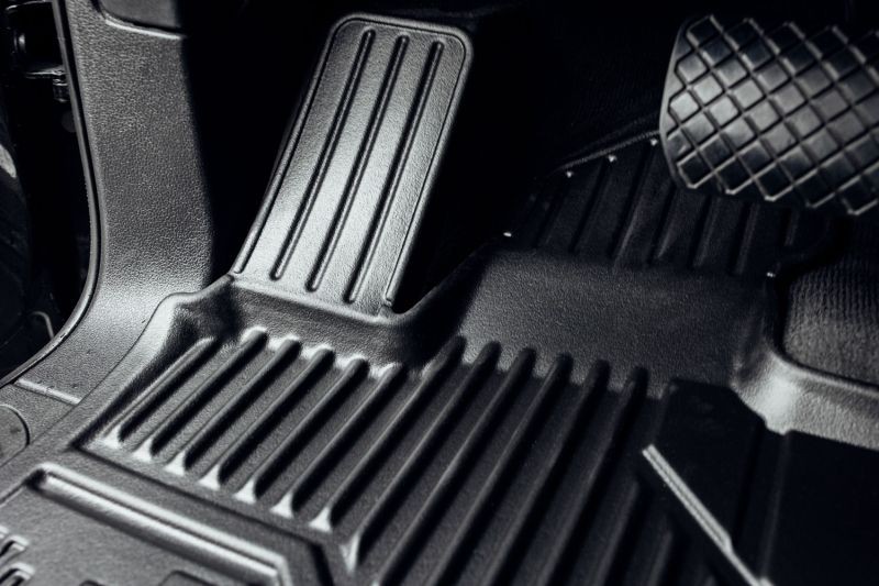 Rubber floor mats-FRG77408289- compatible  Nissan Qashqai I 02.07-04.14