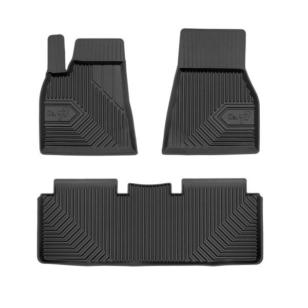 Rubber floor mats-FRG77408623- compatible Tesla