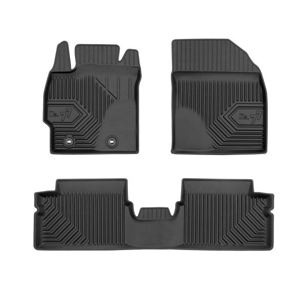 Rubber floor mats -FRG77408708 - compatible Toyota Auris;Corolla