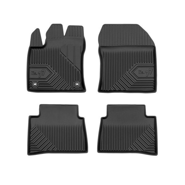 Rubber floor mats-FRG77408807- compatible Toyota Prius 09.15