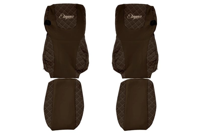COVER SET compatible DAF XF105 EURO 6 DIN 2013 BROWN   FX 07
