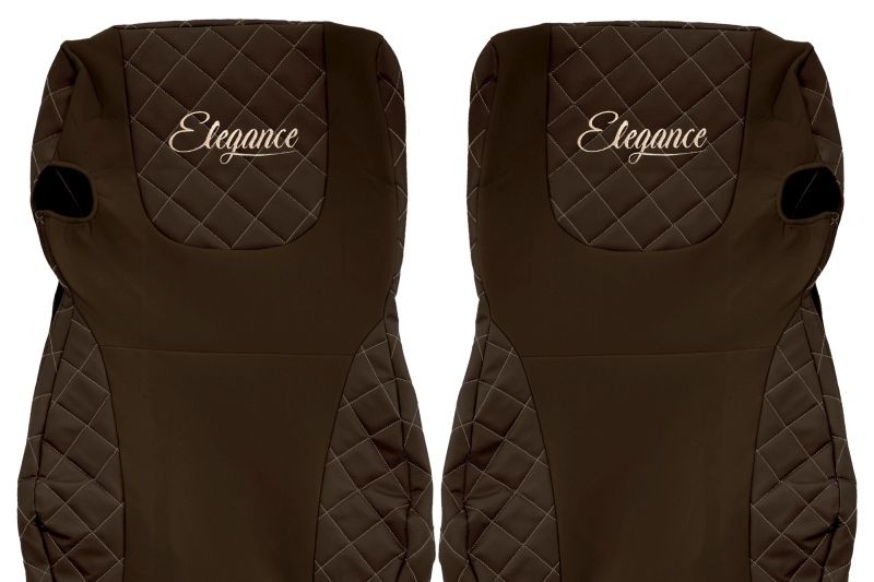 COVER SET compatible DAF XF105 EURO 6 DIN 2013 BROWN   FX 07