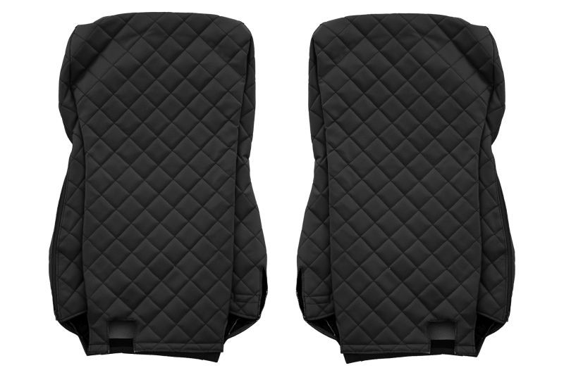 SEAT COVER SET compastible  DAF XF105 EURO 6 DIN 2013 BLACK  FX 07