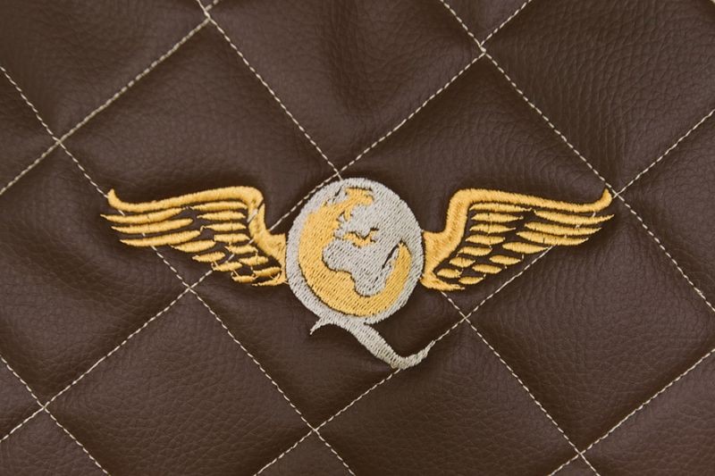 SEAT COVER SET compatible DAF XF105 EURO 6 DIN 2013 "BROWN/CHAMPAGNE" FX 07