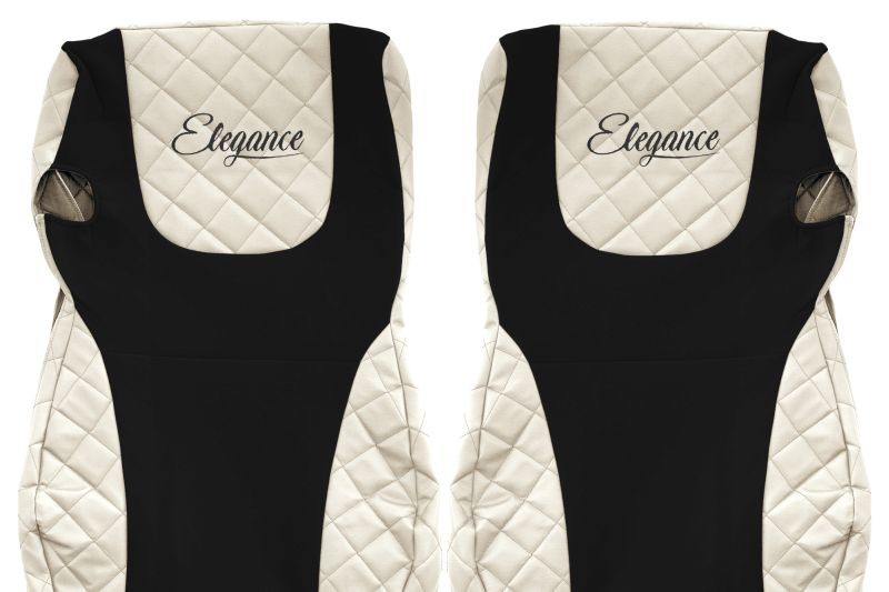 SEAT COVER SET compatible DAF XF105 EURO 6 DIN 2013 "CHAMPAGNE" FX 07