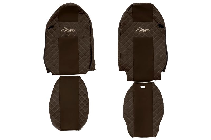 SEAT COVER compatible MERCEDES ACTROS MP III.BROWN  FX 12