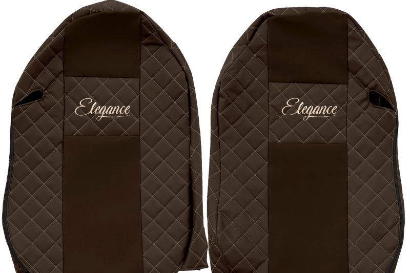 SEAT COVER compatible MERCEDES ACTROS MP III.BROWN  FX 12