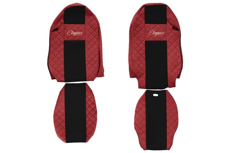 SEAT COVER compatible MERCEDES ACTROS MP III.RED  FX 12
