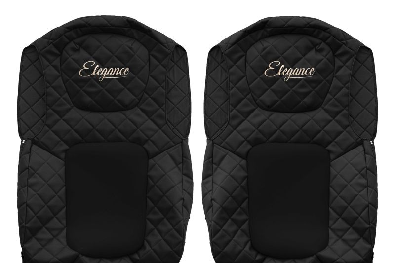 SEAT COVER  compatible  FORD F-MAX FROM 2018 BLACK   FX 24