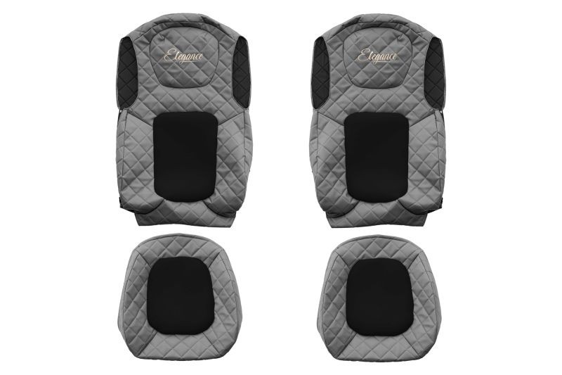 SEAT COVER  compatible FORD F-MAX FROM 2018 GRAY FX 24