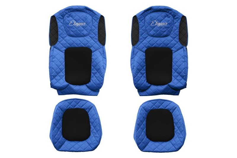 SEAT COVER  compatible  FORD F-MAX FROM 2018 BLUE   FX 24