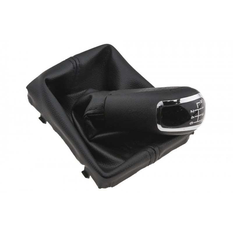 Gear shift handle GZB-AU-005 Compatible AUDI A4 2007-, A5 2007-, A6 2004-, Q5 2008-/6 BIEGÓW/