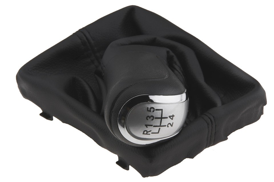 GEAR SHIFTER STAND AND HANDLE compatible AUDI A4 2007-,A5 2007-,A6 2004-,Q5 2008-/5 BIEGÓW-CHROME/ - GZB-AU-007