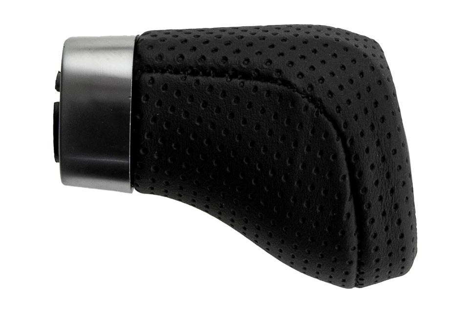 GEAR SHIFT HANDLE compatible BMW E81/E82/E87/E90/E91/E92/E93-/6 BIEGÓW,EKOSKÓRA,DIAMETER OTWORU MONTAŻOWEGO GAŁKI:15MM/- GZB-BM-012
