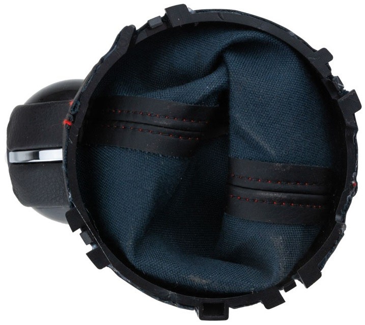 GEAR SHIFT PLATE AND HANDLE compatible MINI F54/F55/F56/F57/F60 - with red thread - GZB-BM-018
