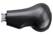 GEAR SHIFT HANDLE compatible HONDA CIVIC /HATCHBACK/ 2006-2012/6 BIEGÓW-SILVER - GZB-HD-002