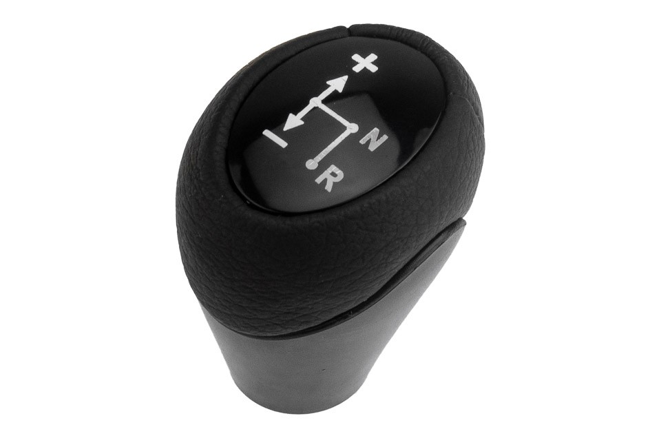 GEAR SHIFT HANDLE compatible SMART FORTWO 450/451 1998-,ROADSTER 452 2003-/BLACK CAP/ - GZB-ME-011