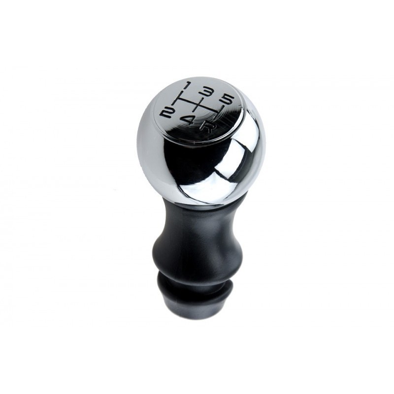 GEAR SHIFT HANDLE compatible PEUGEOT 206/207/307/308/406/607/807//5 speeds - CHROME/ GZB-PE-010