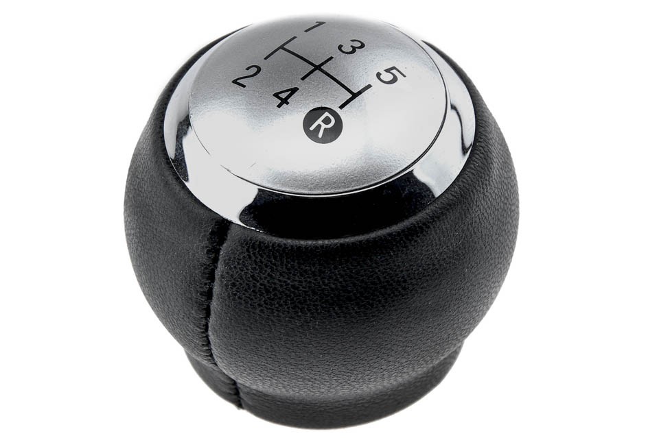 GEAR SHIFT HANDLE compatible TOYOTA AURIS/AVENSIS/COROLLA/COROLLA VERSO/RAV4/YARIS/5 BIEGÓW-NAKŁADK W KOLORZE SREBRNYM/ - GZB-TY-005