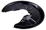 BRAKE DISC SPLASH PROTECTION compatible AUDI A4 00-08 BRAKE DISC HAMULCOWA 255MM /REAR, RIGHT/ - HTO-AU-013
