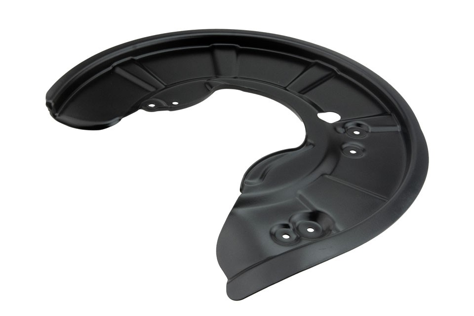BRAKE DISC SPLASH PROTECTION compatible TESLA MODEL S 13-, MODEL X 15- 413MM /FRONT, RIGHT/ - HTO-CH-001