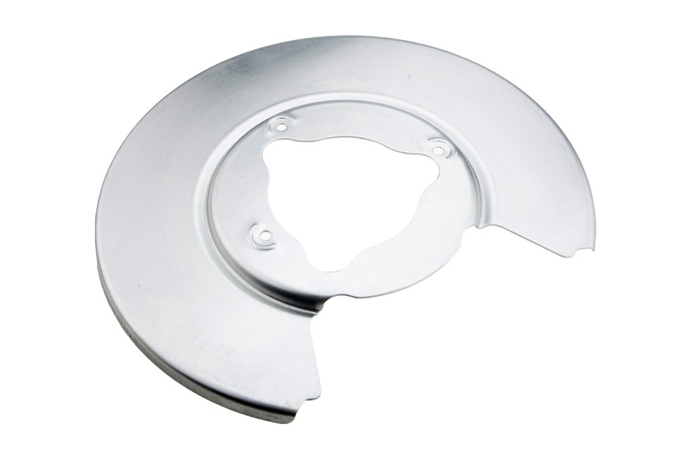 BRAKE DISC SPLASH PROTECTION compatible TESLA MODEL 3 17- /REAR, RIGHT/ - HTO-CH-005