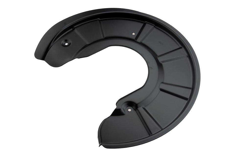 BRAKE DISC SPLASH PROTECTION compatible TESLA MODEL S 13-, MODEL X 15- 411MM /FRONT, LEFT/ - HTO-CH-008