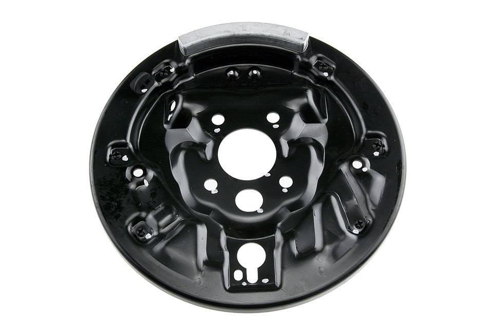 BRAKE DISC SPLASH PROTECTION compatible SKODA OCTAVIA 99-, ROOMSTER 07- /REAR, LEFT/ - HTO-SK-000