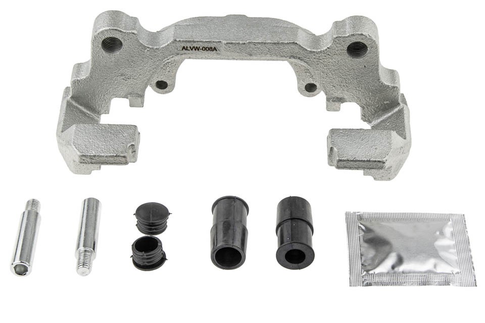BRAKE CALIPER SUPPORT compatible VW PASSAT 05-12, EOS 06-, SKODA SUPERB II 08-, AUDI A3 03-13, A4 00-08, A6 04-11 /PRZEDNIE L/R/ - HZP-VW-008A