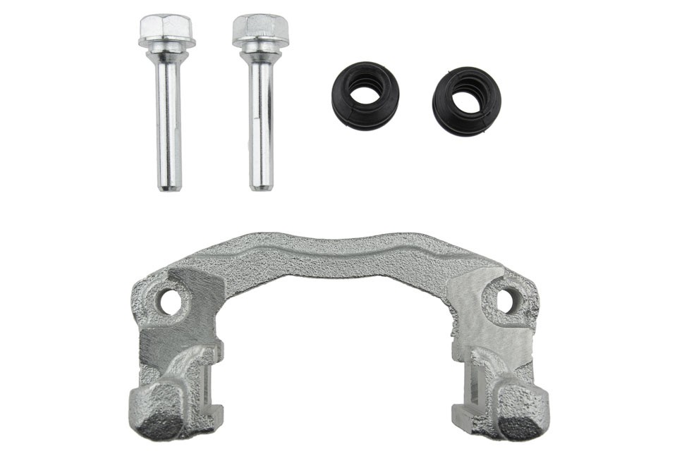 BRAKE CALIPER SUPPORT compatible HYUNDAI COUPE/TIBURON 01-09, ELANTRA 00-06, LANTRA 95-00, KIA CERATO 04-09 /L,P/- HZT-HY-510A
