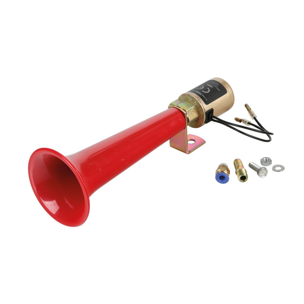 Electropneumatic horn 12/24V, 8A Turkish sound 110 db.  Double polarity -LAM97860