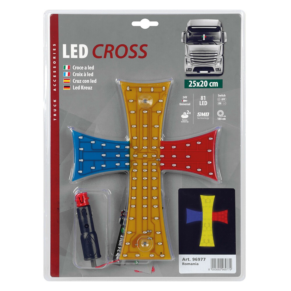 Art. 96977   Led cross 24V - Romania