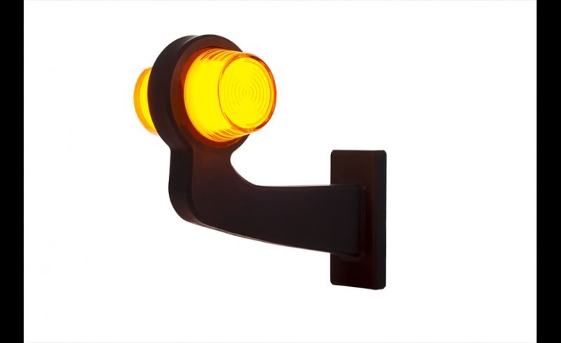 192mm long arm signal lamp, 18 neon LEDs, class Hor102B, LKD 2607 Horpol
