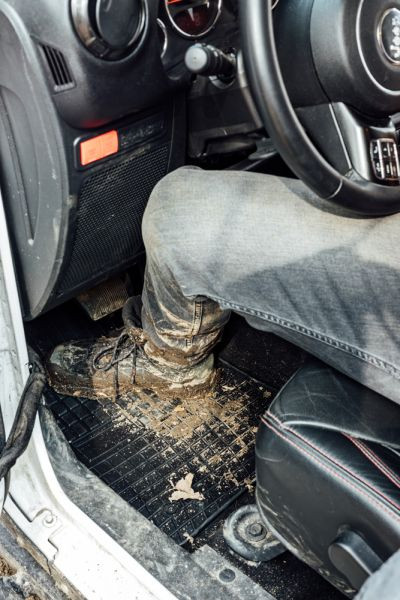 Rubber floor mats-MMT A040 00783- compatible  Mercedes Axor