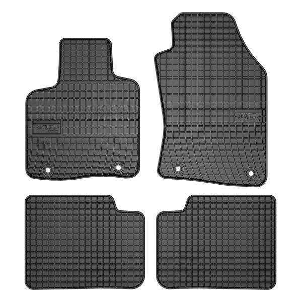 Rubber floor mats-MMT A040 547341 - compatible Lancia Ypsilon