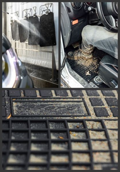 Rubber floor mats-MMT A040 547709 - compatible  Infiniti QX70
