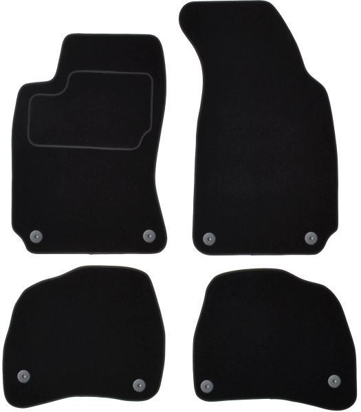 Textile floor carpets-MMT A041 VW265 PRM 01 compatible VW PASSAT B5, PASSAT B5.5 08.96-05.05 Saloon