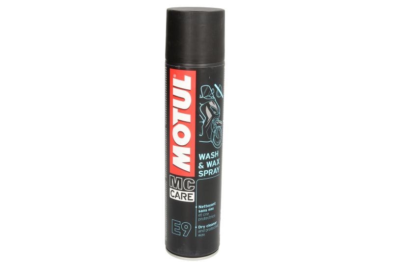 Motorcycle cleaning agent WASH&WAX E9 SPRAY 400ML