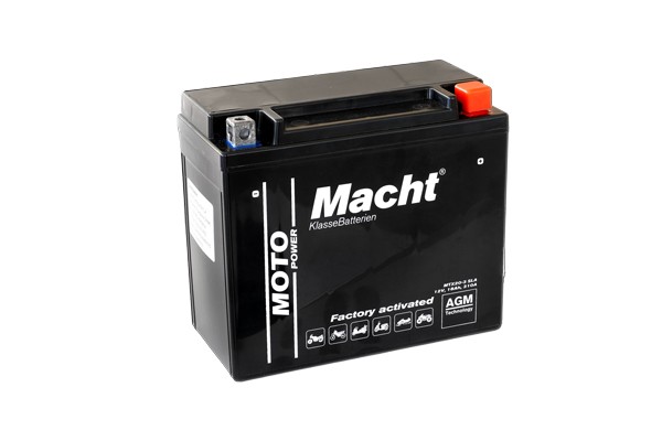 MACHT MOTO AGM MTZ12-S SLA, 11AH, 210A(EN) Manufacturer code: MTZ12-S SLA