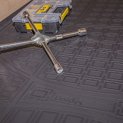 Trunk Protection Mat Fit Umbrella compatible Kia Soul (Am) Hb (2008-2013) (With Organizer) Manufacturer code: NPL-P-43-70