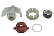 GEARBOX LEVER REPAIR SET compatible AUDI A4 B5 1994-,A4 B6 2000-,A4 B7 2004-,A6 C5 1997-,A6 C6 2004-,SKODA SUPERB 2001-,VW PASSAT B5 1996-,B5 FL 2000-