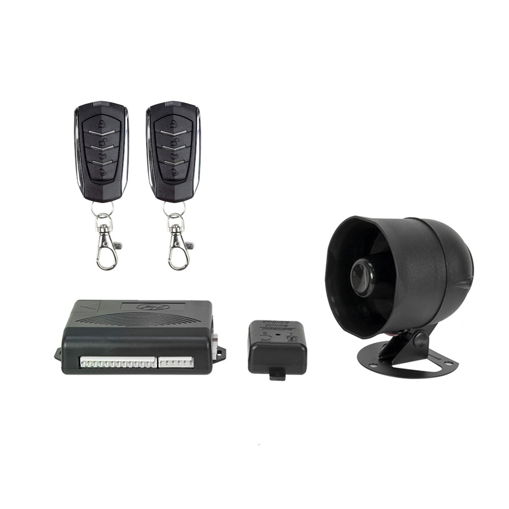 CAR ALARM WITH 2 REMOTE CONTROLS AND CENTRAL LOCKING MODE (NO ACTUATORS) (includes green stamp tax) Manufacturer code: PNI-OV288