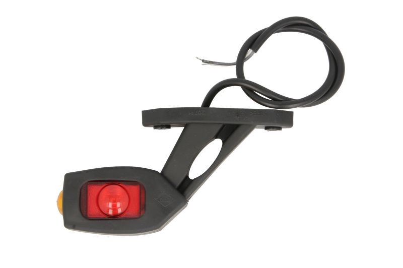 SM-UN101R Clarifying light TRUCKLIGHT - Outline marker lights R, orange / red / white, LED, height 87mm; width 35.5mm; depth 163mm, surface, hose length 500, on short arm, 12 / 24V (for horizontal surfaces)