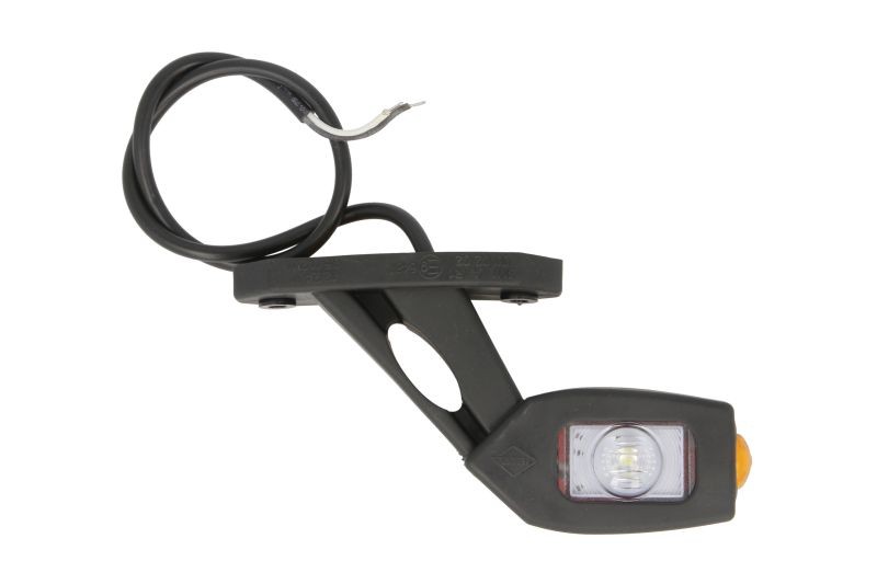 SM-UN101R Clarifying light TRUCKLIGHT - Outline marker lights R, orange / red / white, LED, height 87mm; width 35.5mm; depth 163mm, surface, hose length 500, on short arm, 12 / 24V (for horizontal surfaces)